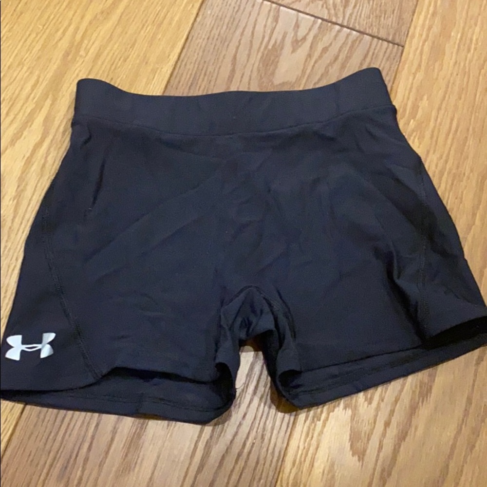 Black spandex shorts